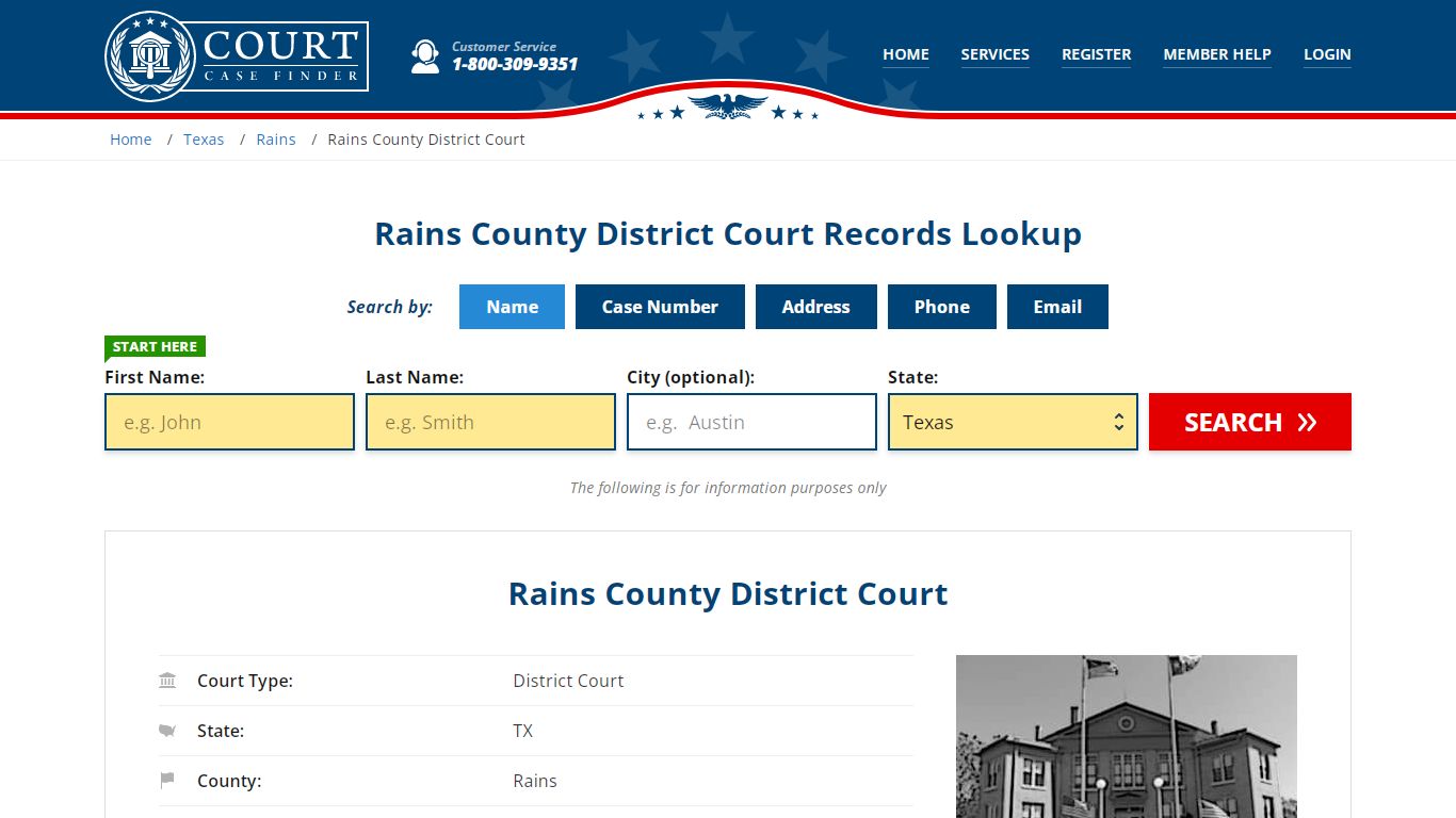 Rains County District Court Records | Emory, Rains County, TX Court ...